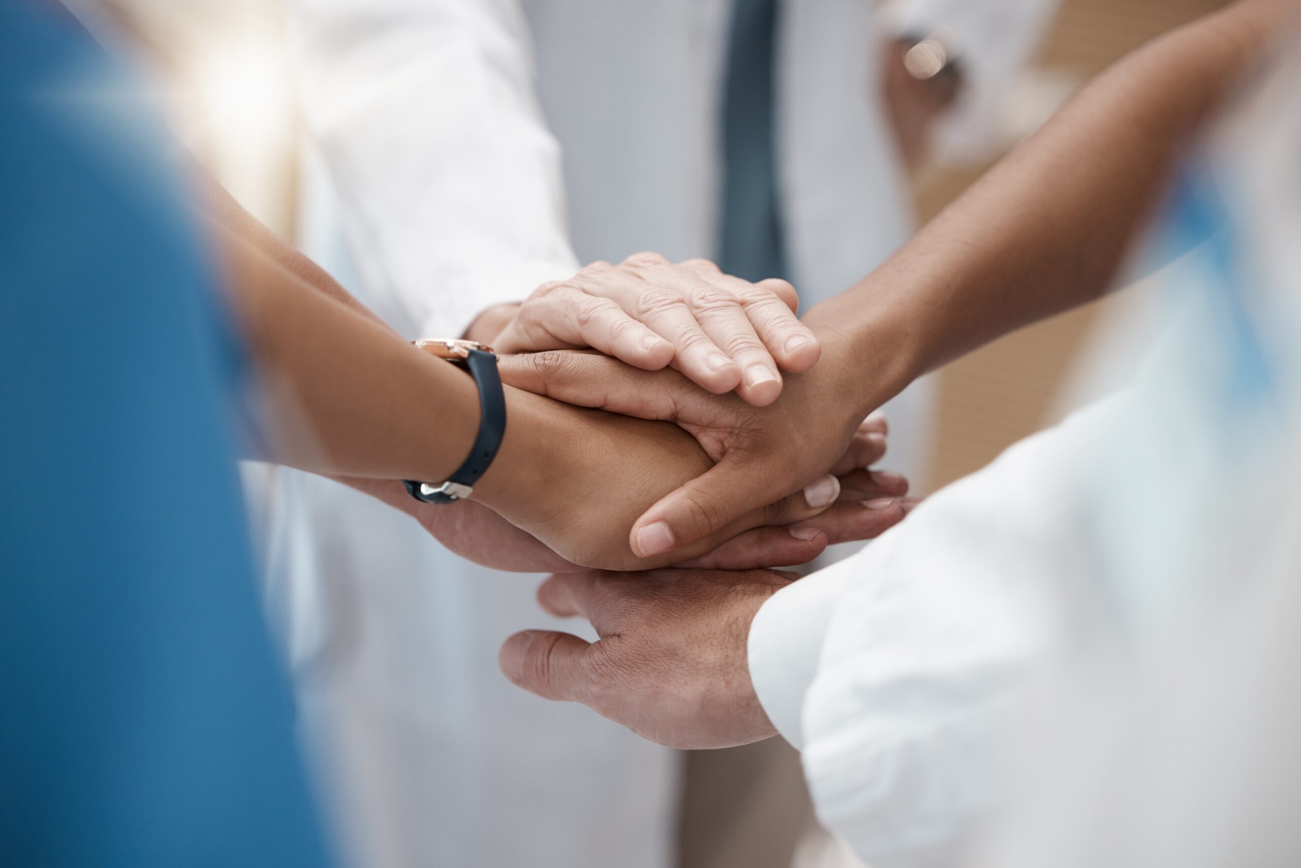 Hands,,Collaboration,And,Healthcare,With,A,Medicine,Team,In,A mri remote team operational efficiency and satisfaction